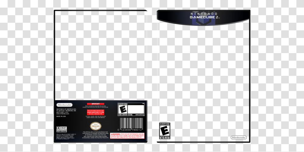 Gamecube Game Cover Template, Label, Scoreboard, Electronics Transparent Png