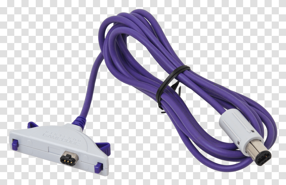 Gamecube Gba Link Cable Bg Pokemon Colosseum Link Cable, Adapter, Plug Transparent Png