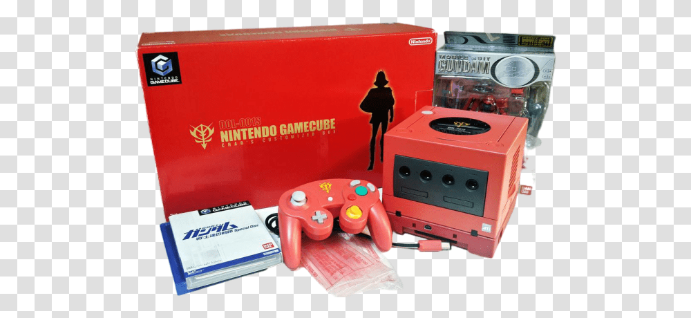 Gamecube Gundam Char Console Video Games, Person, Electronics, Video Gaming, Toy Transparent Png