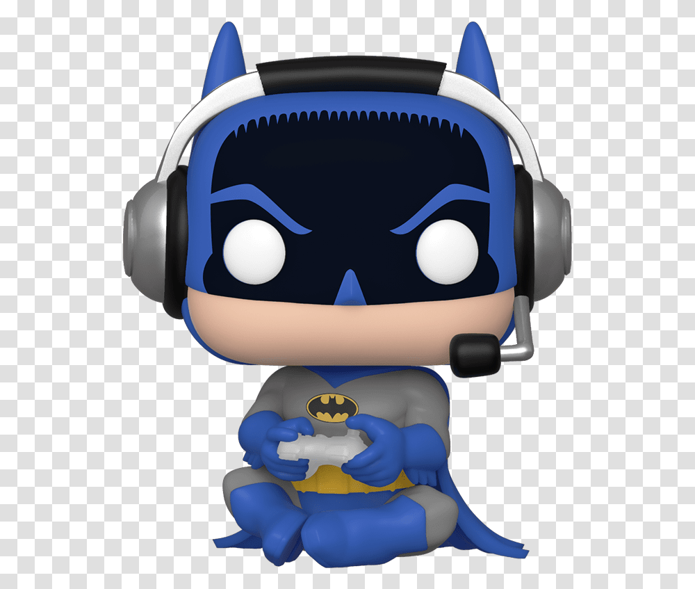 Gamer Batman Funko Pop, Toy, Helmet, Apparel Transparent Png