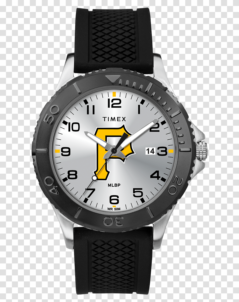 Gamer Black Pittsburgh Pirates Large Watch, Wristwatch, Clock Tower, Architecture, Building Transparent Png