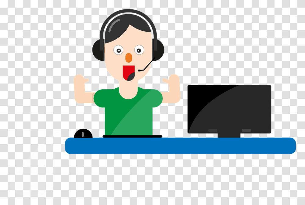Gamer Game Caster Pro Player E Sport Character Esports, Crowd, Sitting Transparent Png