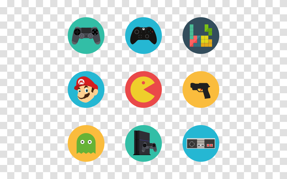 Gamer Icon Packs, Pac Man, Angry Birds Transparent Png