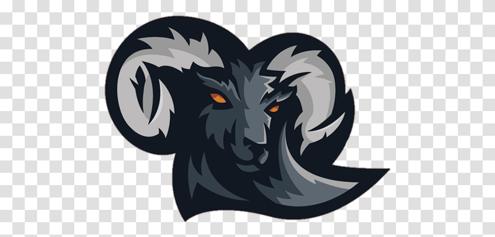 Gamer Logo Sticker Esports Ram Logo, Dragon, Art, Halloween Transparent Png
