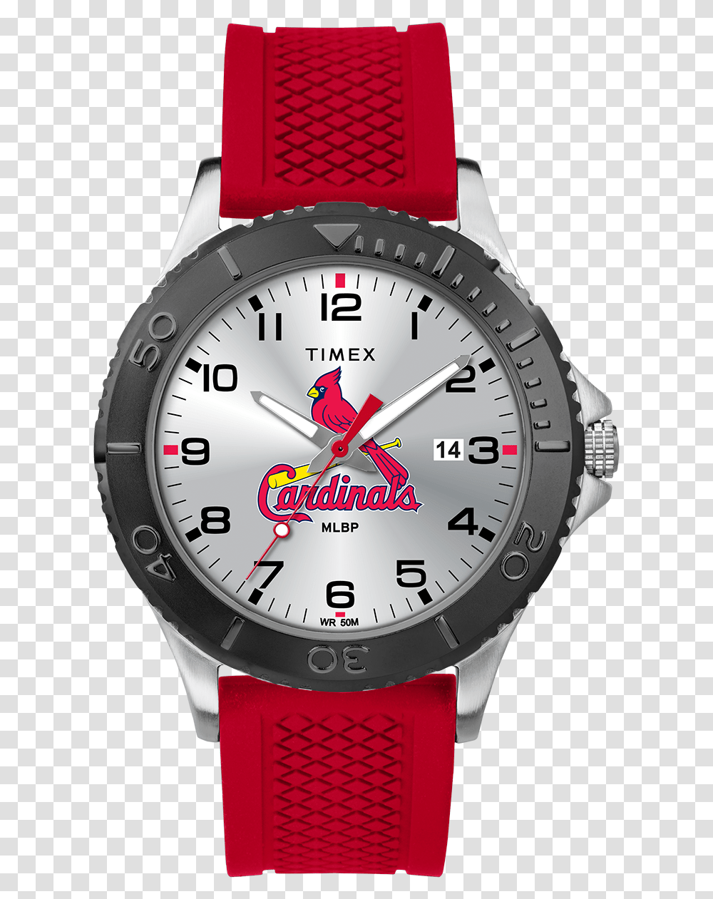 Gamer Red St Louis Cardinals Large, Wristwatch Transparent Png