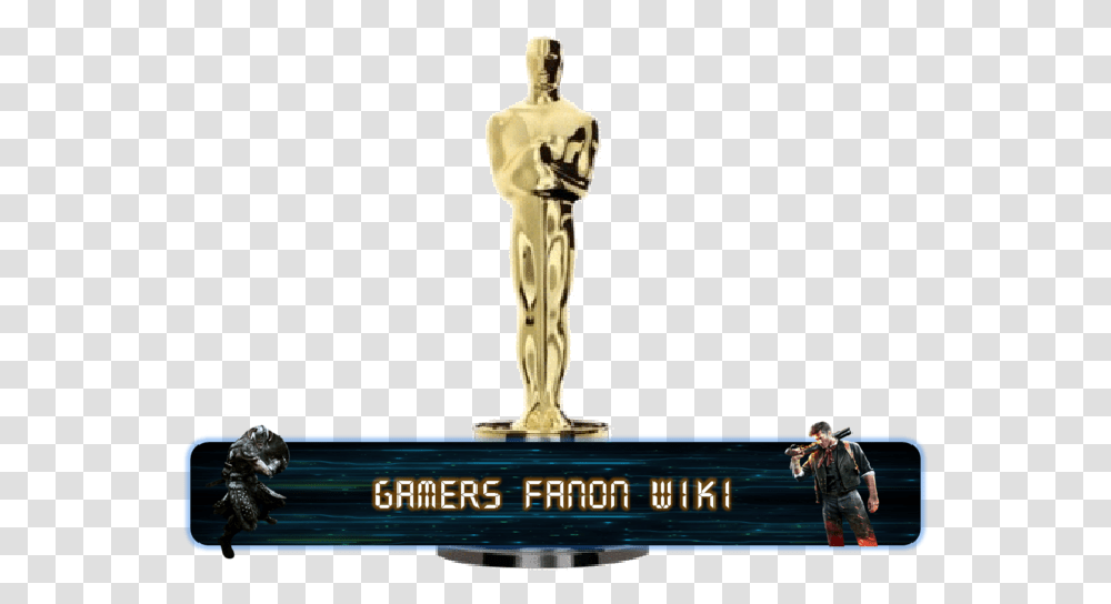 Gamers Fanon Wiki Oscar Award, Person, Human, Trophy, Bird Transparent Png