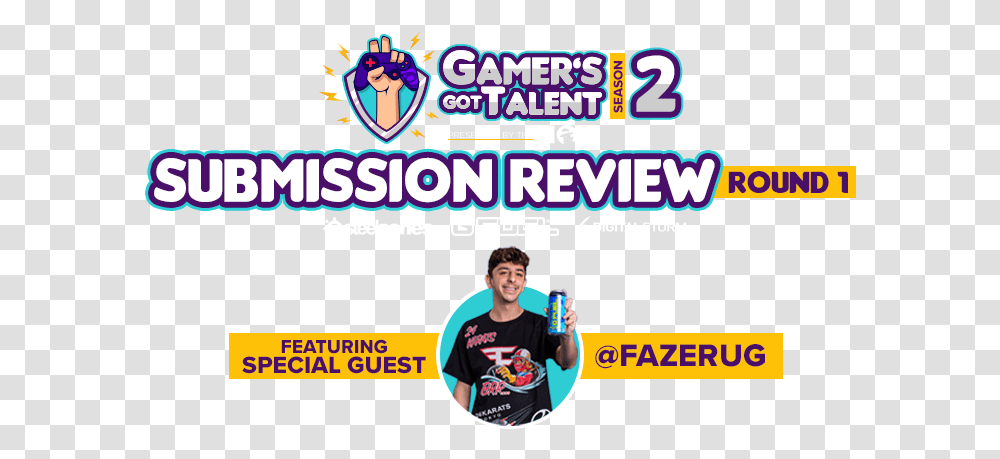 Gamers Got Talent Season 2 Submission Language, Person, Human, Flyer, Poster Transparent Png