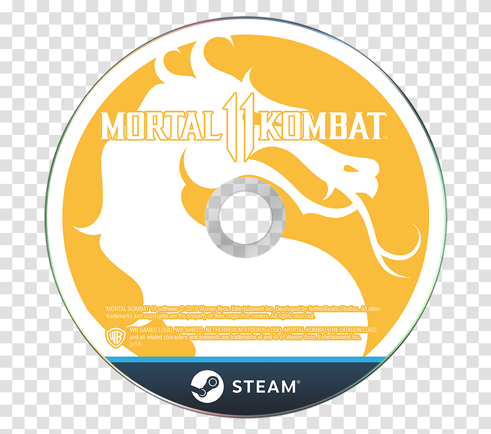 Games Disc Pack Dragon Mortal Kombat 11, Disk, Dvd Transparent Png