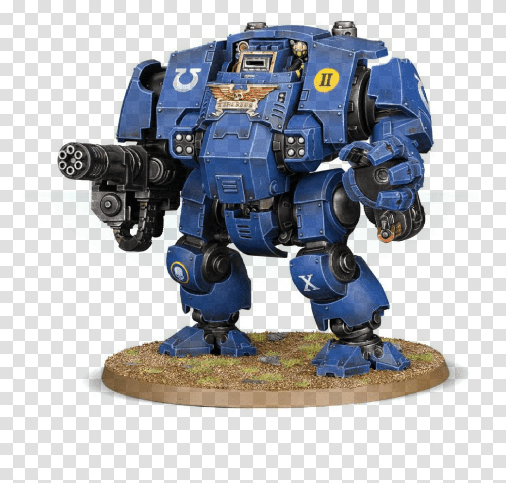 Games Workshop Space Marines Easy To Build Primaris Easy To Build Redemptor Dreadnought, Toy, Robot Transparent Png