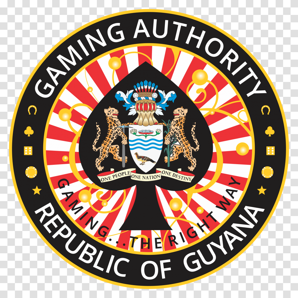 Gaming Authority Guyana Kementerian Pertahanan, Logo, Trademark, Emblem Transparent Png