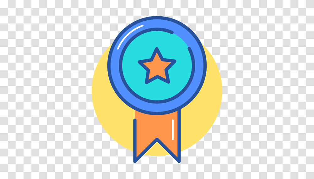 Gaming Award Ribbon Icon, Star Symbol Transparent Png