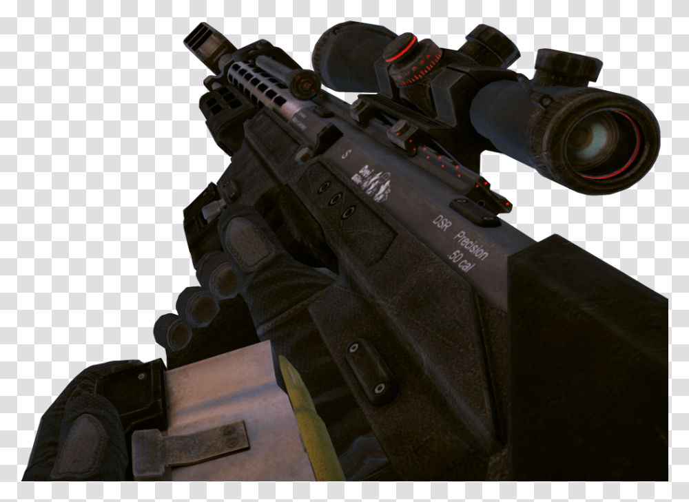 Gaming Black Ops 2 Sniper Bo2 Dsr 50, Gun, Weapon, Counter Strike, Quake Transparent Png
