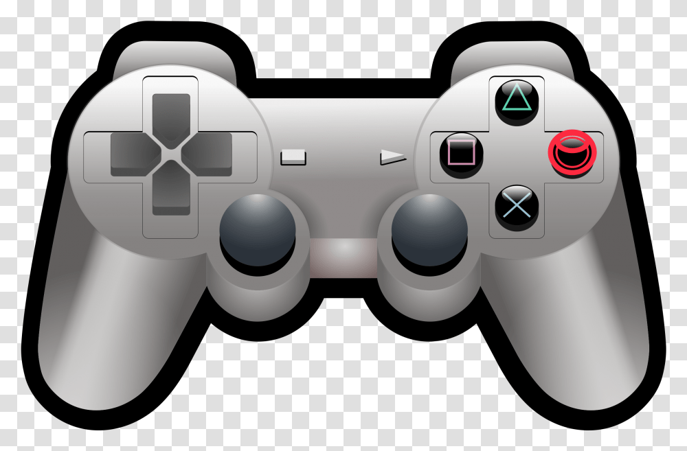 Gaming Clipart Game Icon Free Background Video Game Controller Clipart, Joystick, Electronics Transparent Png
