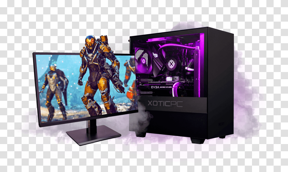 Gaming Computer, Monitor, Screen, Electronics, Display Transparent Png