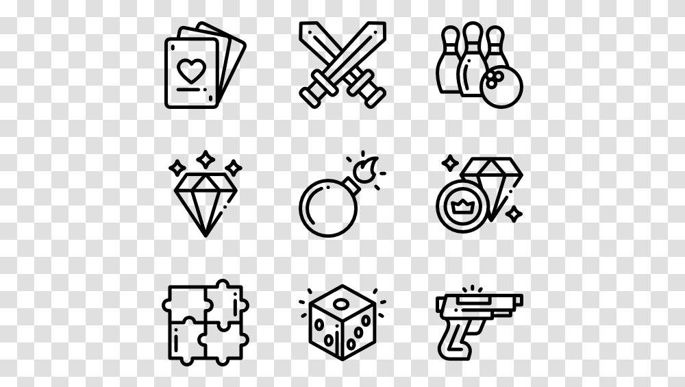 Gaming Curriculum Vitae Icons, Gray, World Of Warcraft Transparent Png