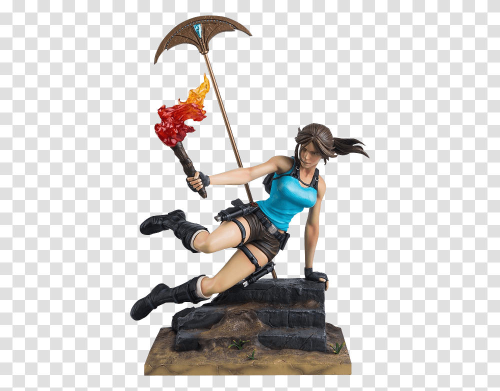 Gaming Heads Lara Croft, Person, Costume, Flower, Plant Transparent Png