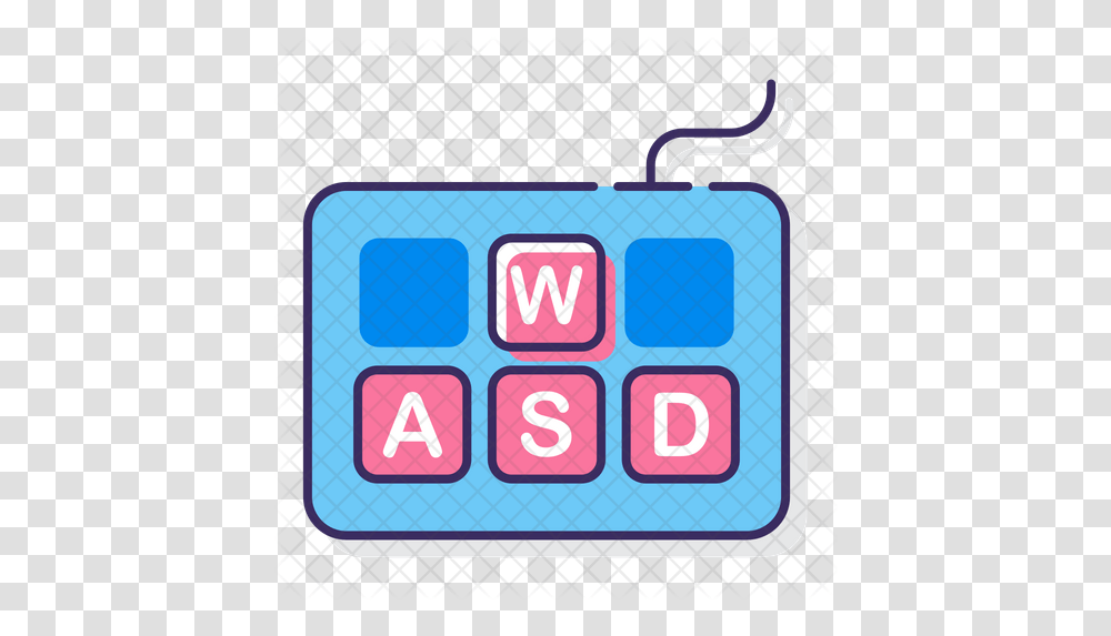 Gaming Keyboard Icon Vertical, Word, Electronics, Text, Calculator Transparent Png