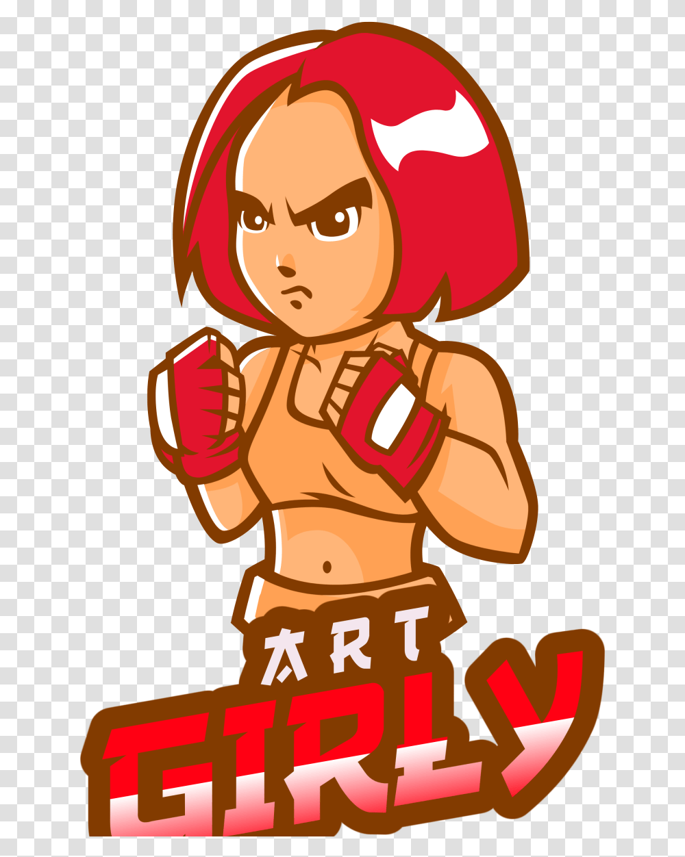 Gaming Logo For Esports Featuring A Female By Twitch Art Fictional Character, Clothing, Apparel, Poster, Advertisement Transparent Png