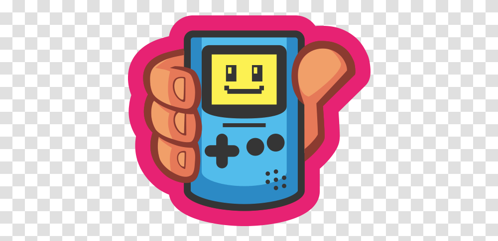 Gaming Mascot And Logo Design Gameboy Icon, Urban, Pac Man, Text Transparent Png