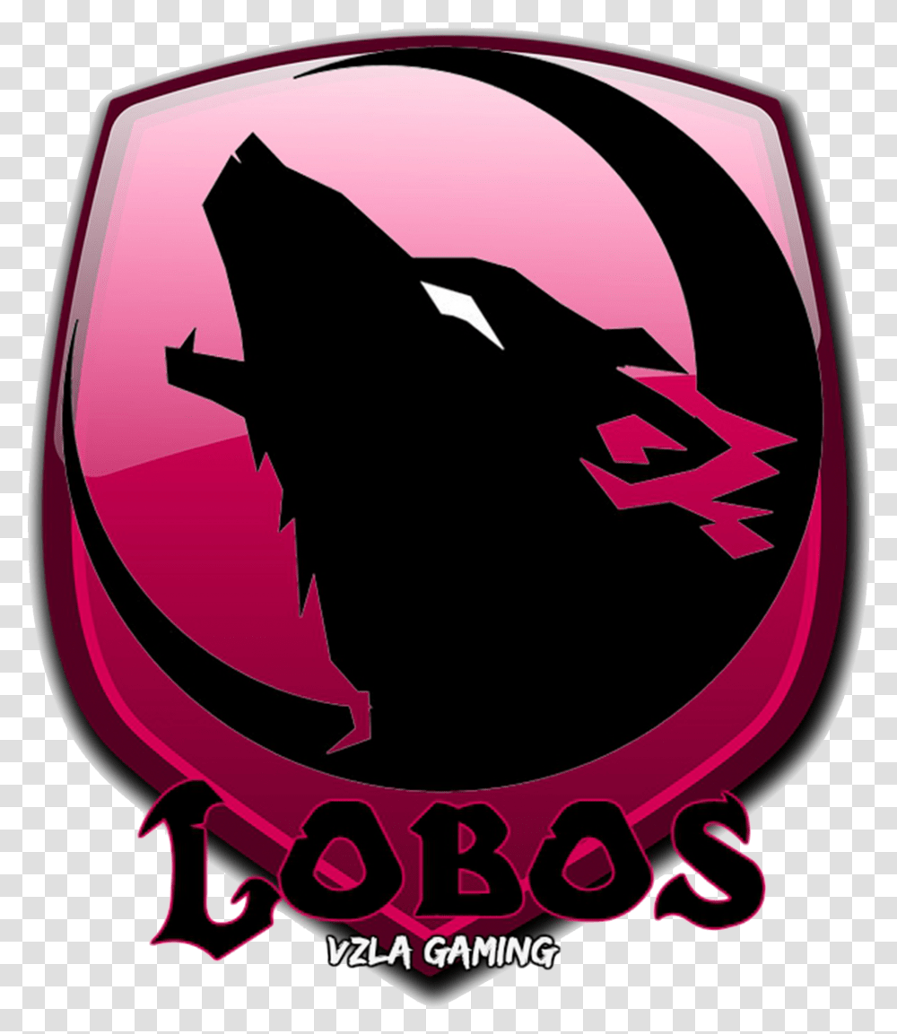 Gaming Mascot Logo Black Wolf Logo Hd, Trademark, Emblem, Glass Transparent Png