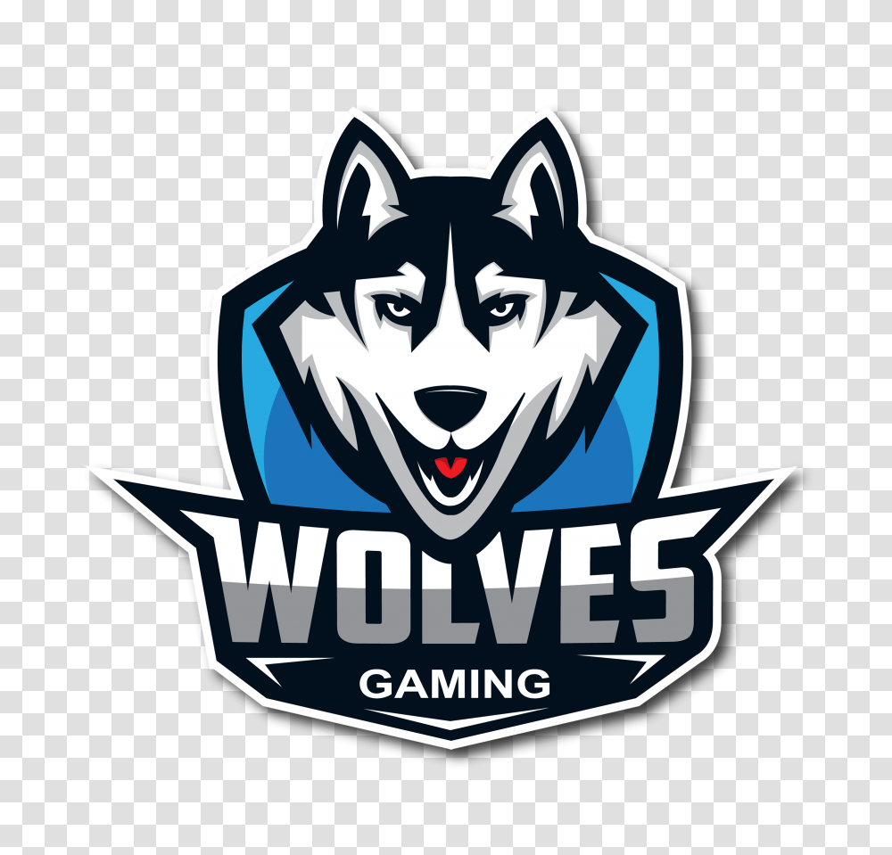 Gaming Mascot Logo Picture 652081 Logo Wolves, Symbol, Emblem, Trademark, Metropolis Transparent Png