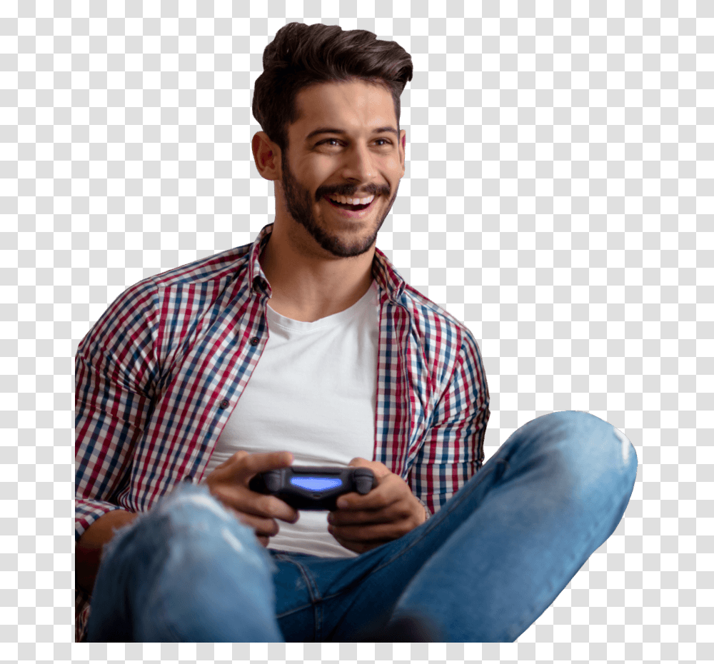 Gaming Person, Human, Video Gaming, Mobile Phone, Electronics Transparent Png