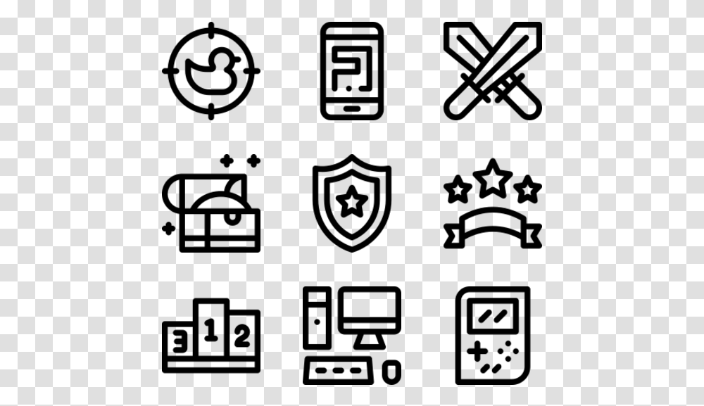 Gaming Vector Icon Cv, Gray, World Of Warcraft Transparent Png