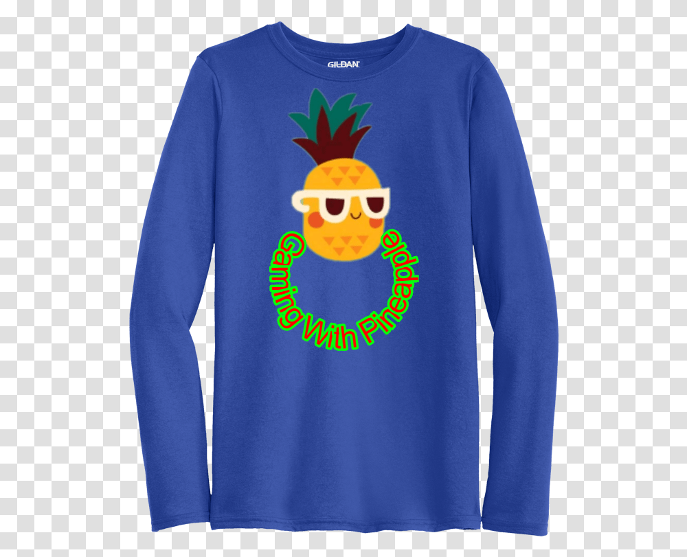 Gaming With Pineapple Gaming With Pineapple Men's 100 Sweatshirt, Sleeve, Apparel, Long Sleeve Transparent Png