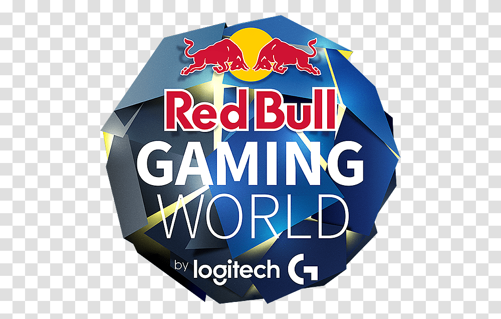 Gaming World Logo Red Bull, Poster, Advertisement, Flyer, Paper Transparent Png