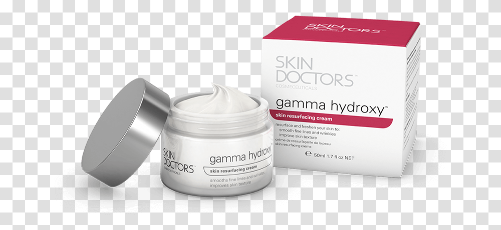 Gamma Hydroxy Skin Doctors White And Bright, Cosmetics, Bottle, Dessert, Food Transparent Png