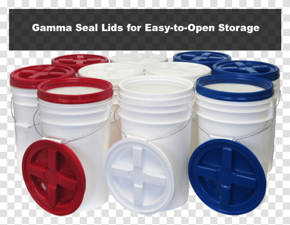 Gamma Seal Lids For Easy To Open Storage, Bucket, Plastic, Paint Container, Cup Transparent Png