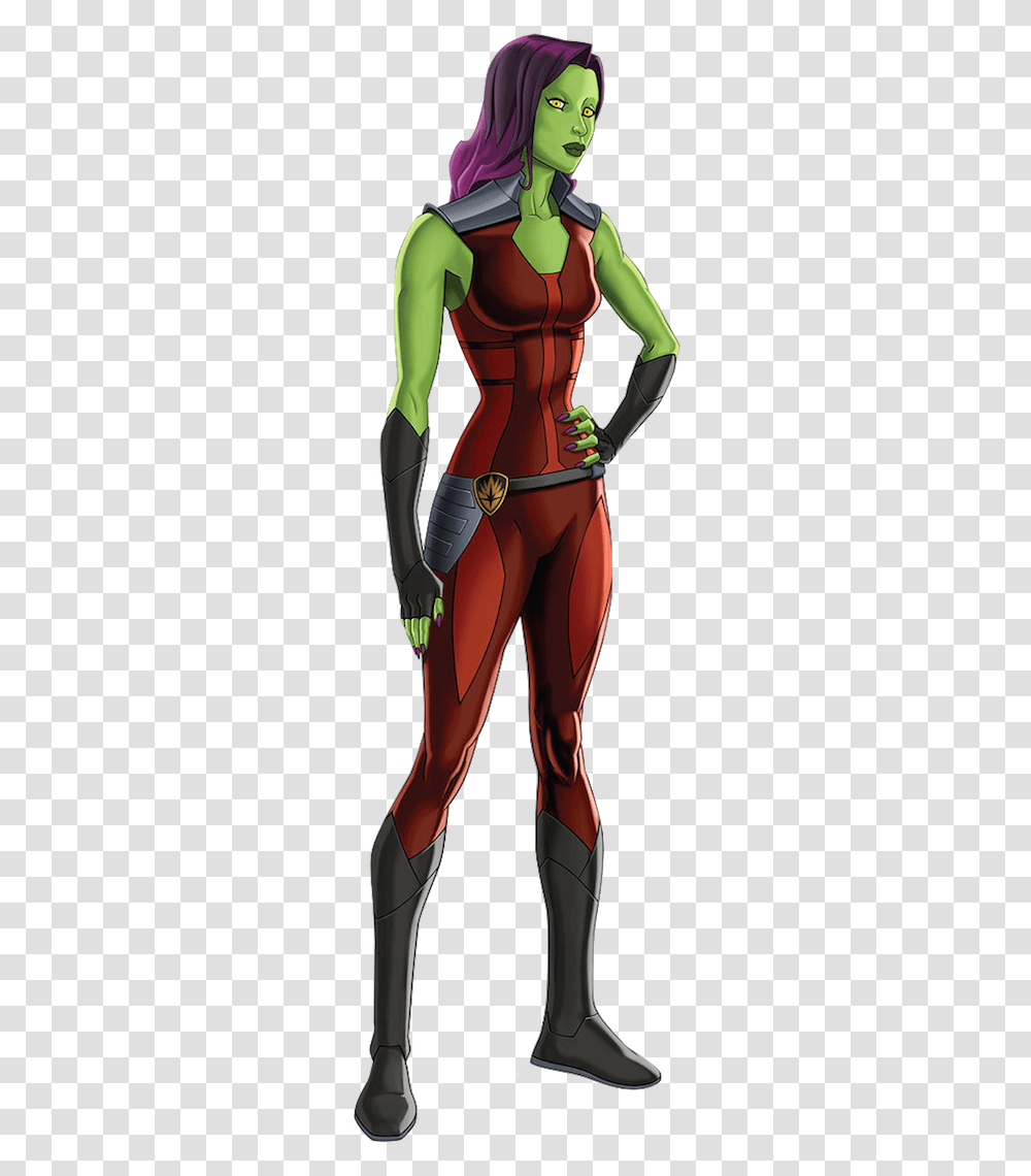 Gamora Guardians Of The Galaxy Animated, Person, Human, Armor, Costume Transparent Png