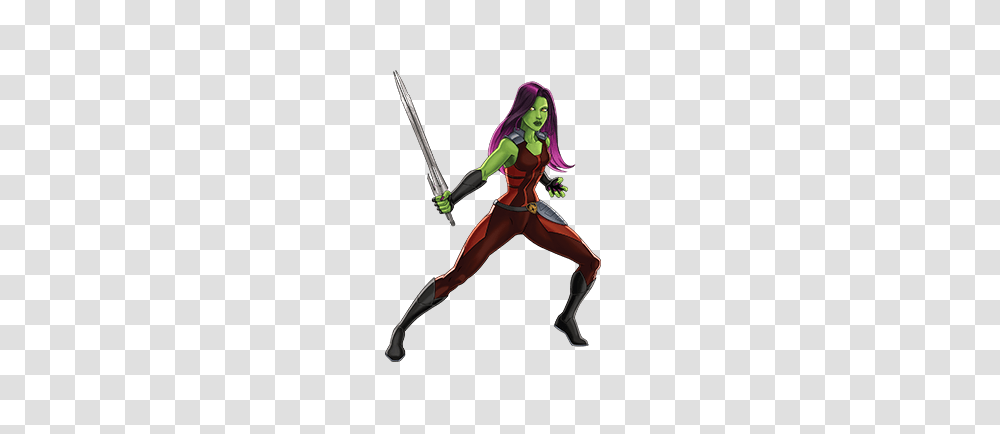 Gamora Guardians Of The Galaxy Characters Marvel Hq, Person, Human, Ninja, Weapon Transparent Png