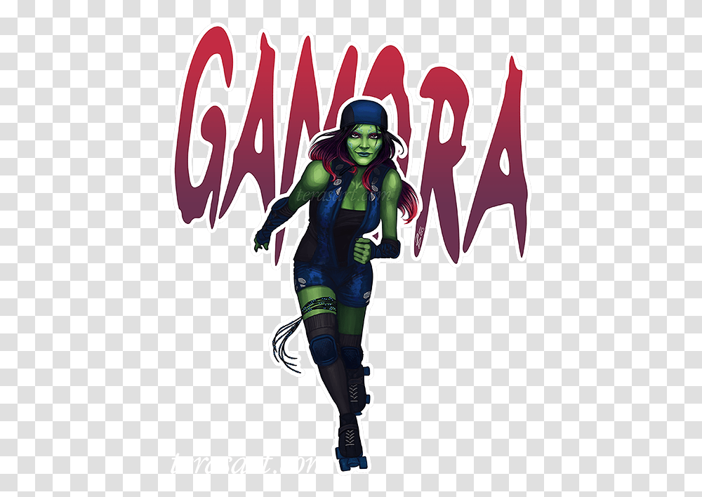 Gamora Logo Clear Background, Person, Costume Transparent Png