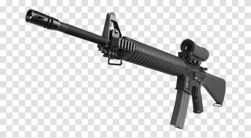 Gampg Gc7a1 Canadian C7 M16 W Optic Egc 016 7a1 Assault Rifle, Gun, Weapon, Weaponry, Blade Transparent Png