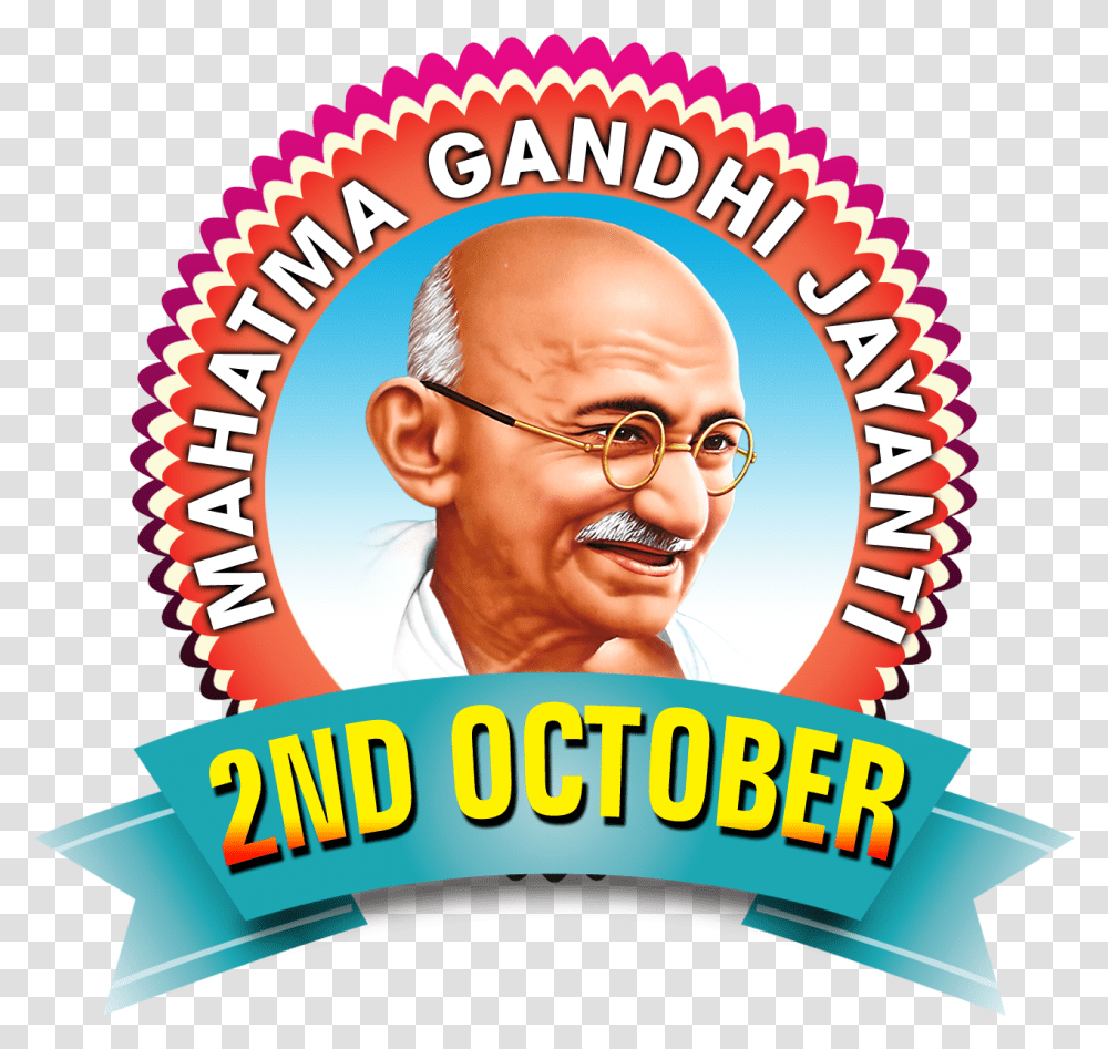 Gandhi Jayanti 2 October Gandhi Jayanti, Advertisement, Label, Poster Transparent Png