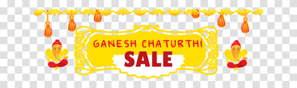 Ganesh Chaturthi Image Ganesh Chaturthi Decoration, Label, Outdoors, Crowd Transparent Png