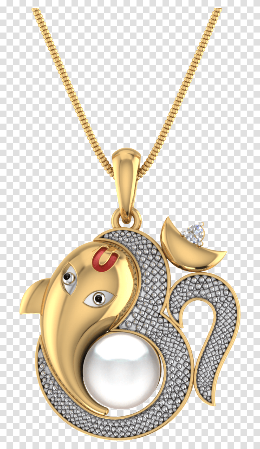 Ganesh Gold Pendant Designs, Necklace, Jewelry, Accessories, Accessory Transparent Png