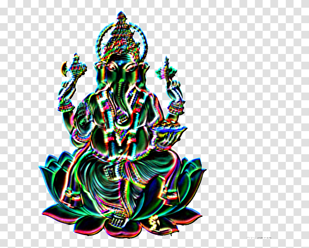 Ganesh Illustration Religion, Ornament, Pattern Transparent Png