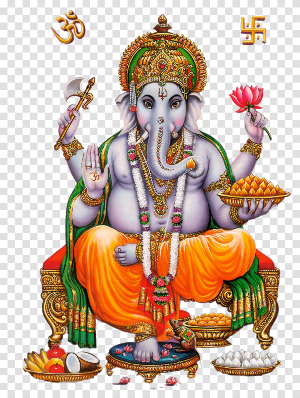 Ganesh Images, Worship, Art, Person, Crowd Transparent Png