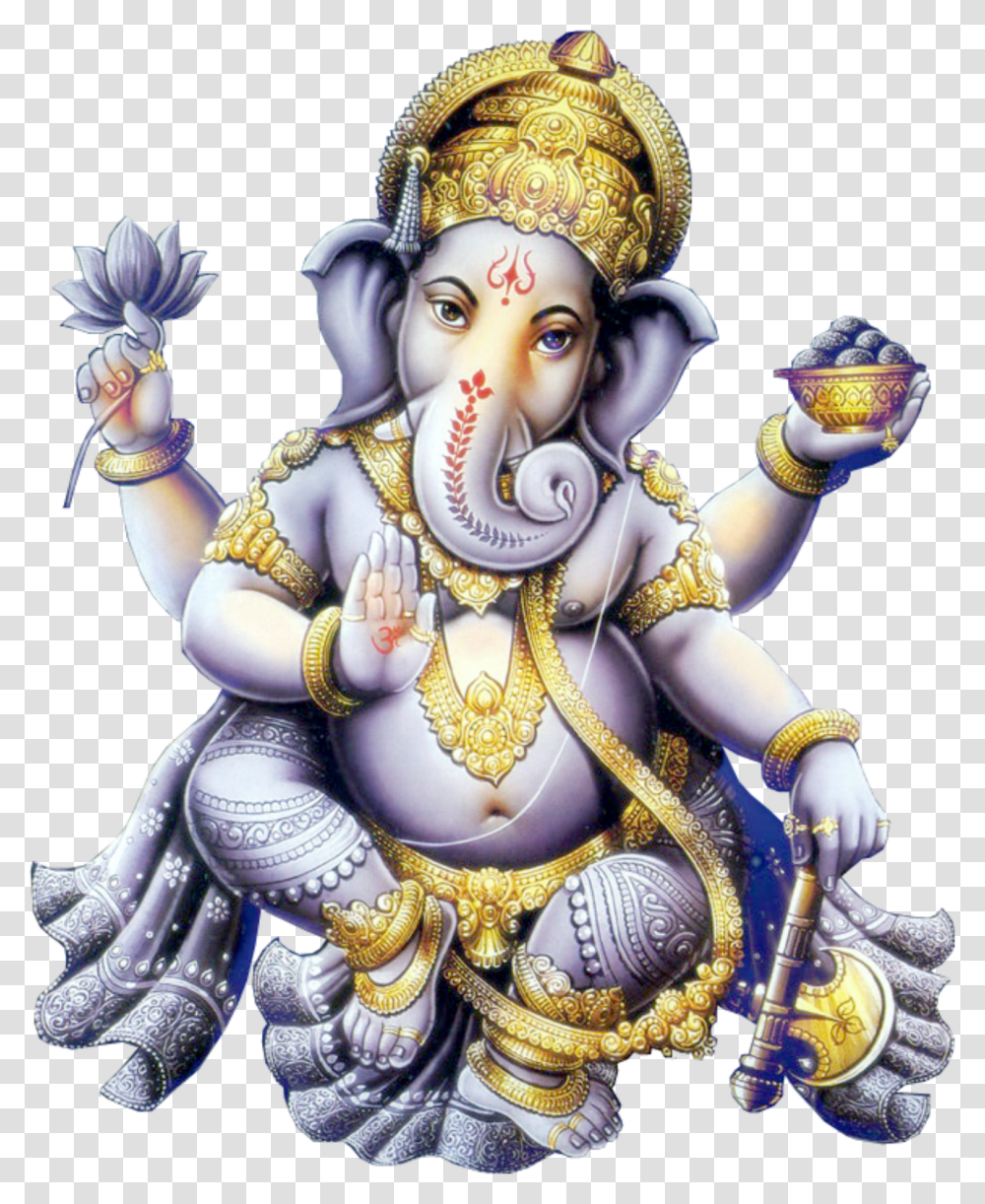 Ganesh Oom Ganeshaya Namonamaha Ufe Ufe Ufe Dcomplete Lord Ganesh Hd, Person, Doll, Porcelain Transparent Png