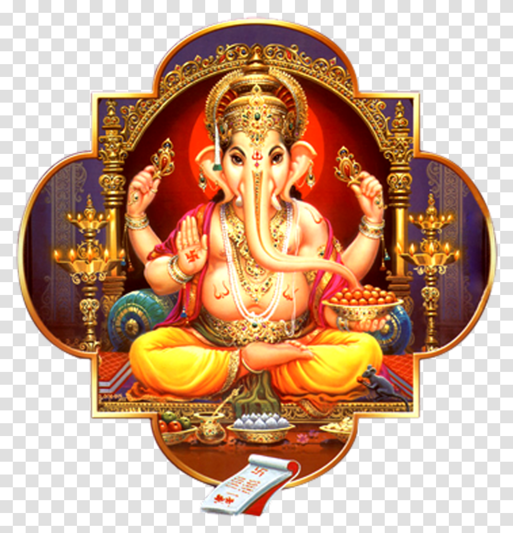 Ganesh, Person, Diwali, Building, Architecture Transparent Png