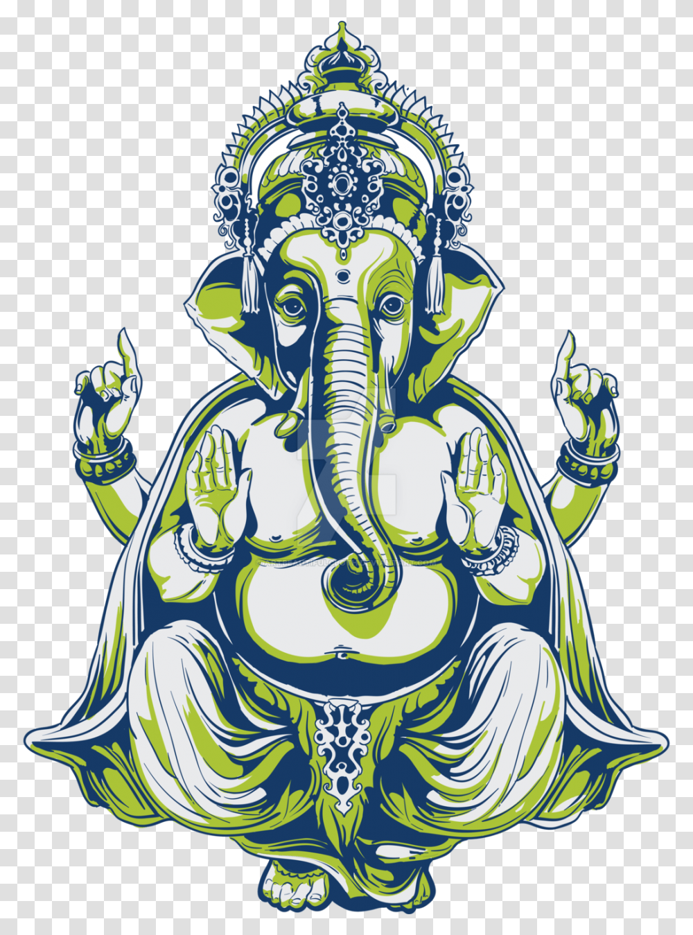 Ganesh Vector Hindu God Ganesha, Porcelain, Pottery, Drawing Transparent Png