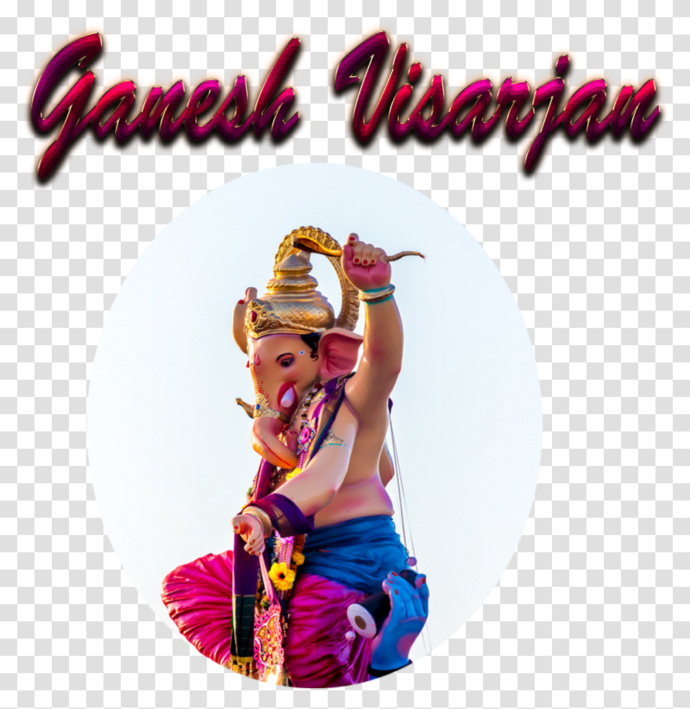 Ganesh Visarjan Illustration, Leisure Activities, Dance Pose, Person, Human Transparent Png