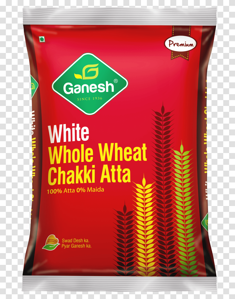Ganesh Whole Wheat Chakki Atta Transparent Png