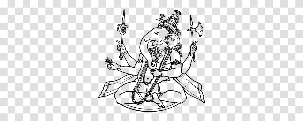 Ganesha Religion, Gray, World Of Warcraft Transparent Png