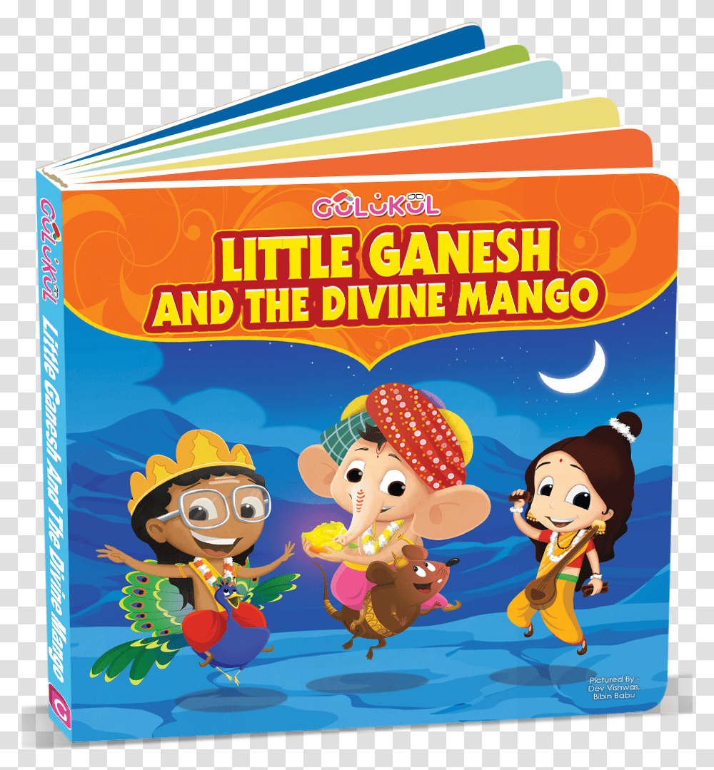 Ganesha And The Mango Story Book Transparent Png