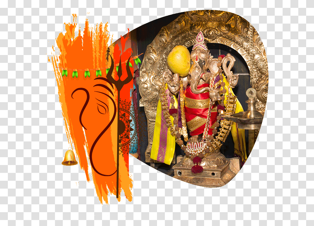Ganesha Download Illustration, Architecture, Building, Painting Transparent Png