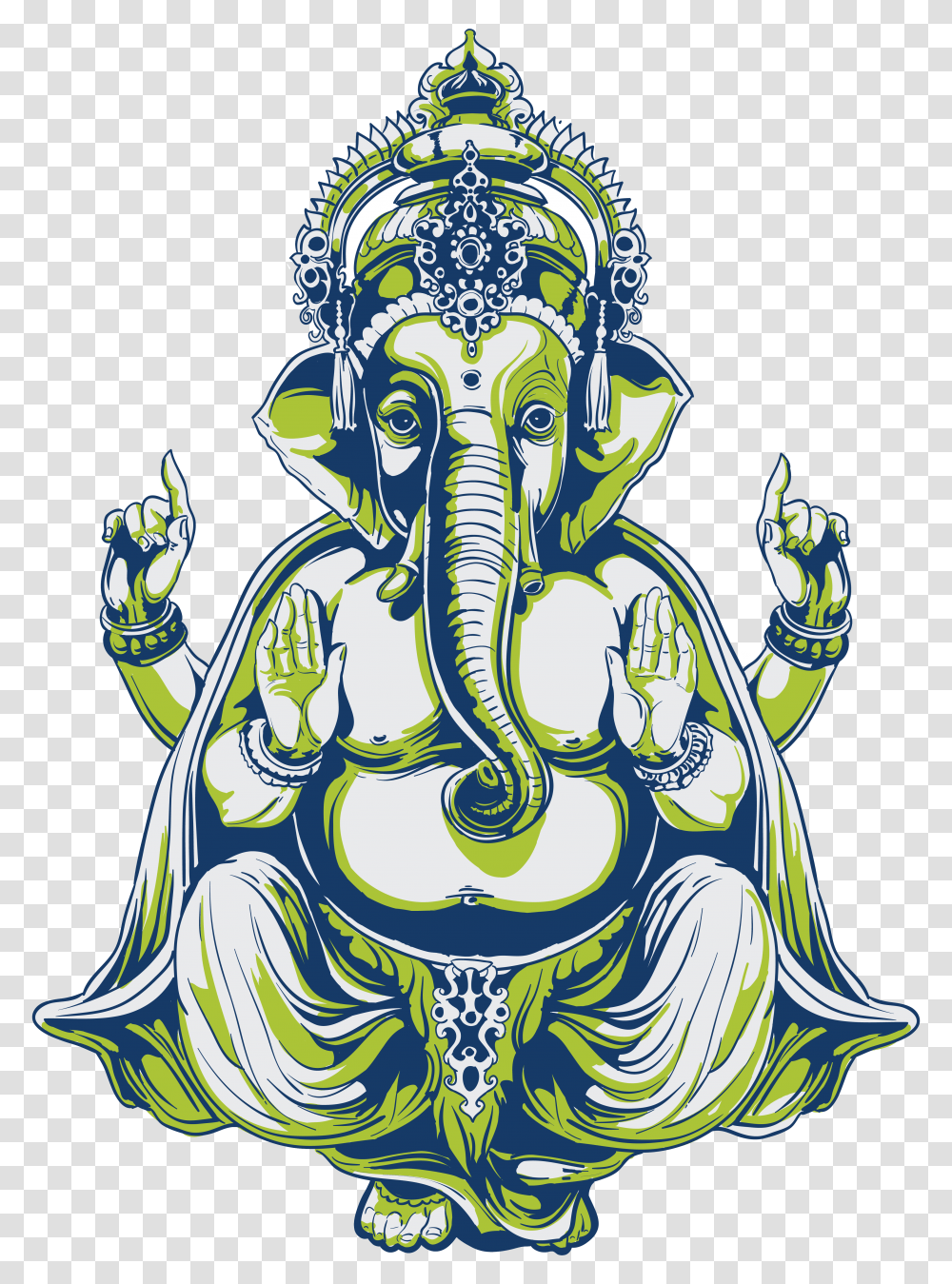 Ganesha, Fantasy, Doodle, Drawing Transparent Png