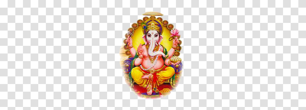 Ganesha, Fantasy, Birthday Cake, Food, Crowd Transparent Png